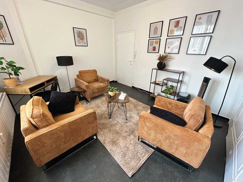 Cabinet de consultation 4 - VitaPsy Ixelles Avenue Maurice